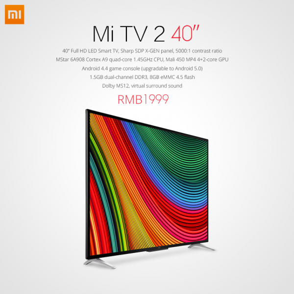 Xiaomi Mi TV 2 Full HD