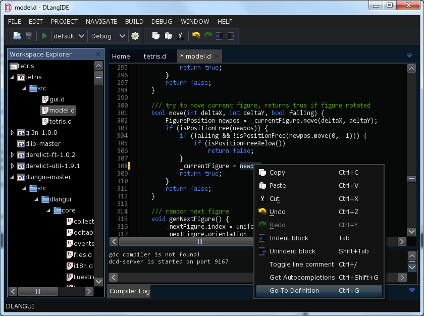 DlangUI — кросплатформенный GUI для D (Часть 1) - 1 DlangUI — кросплатформенный GUI для D (Часть 1) - 1