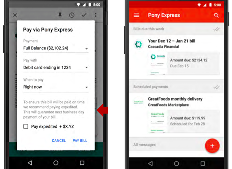 Pony Express Google Inbox