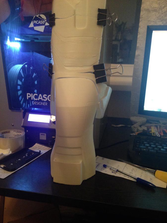 Пять вещей, которые можно распечатать на 3D-принтере. Часть №1: костюм «Железного человека» - 30