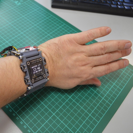 Наручные часы на основе Arduino, созданные на 3D-принтере за один субботний вечер - 1