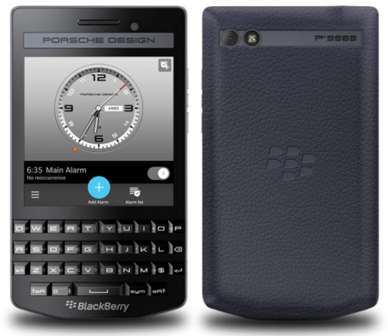 Начались продажи смартфонов BlackBerry Porsche Design P’9983 графитового цвета по цене $1545