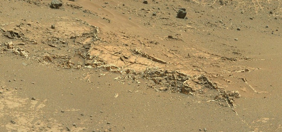 Curiosity на Марсе: гипс и нитраты - 2 Curiosity на Марсе: гипс и нитраты - 2