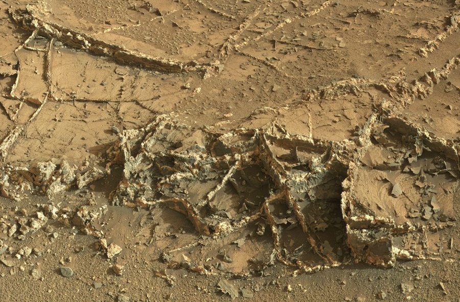 Curiosity на Марсе: гипс и нитраты - 3 Curiosity на Марсе: гипс и нитраты - 3