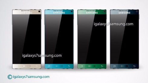 Дизайнер показал концепт Samsung Galaxy S7 с ультратонкими рамками