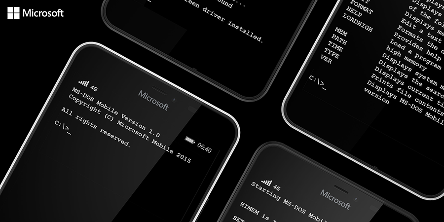 Новая эра: сегодня анонсирована MS-DOS Mobile для смартфонов Lumia - 2