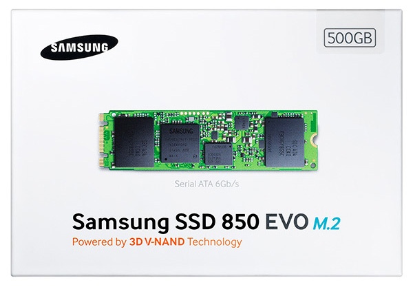 Samsung 850 EVO типоразмера M.2