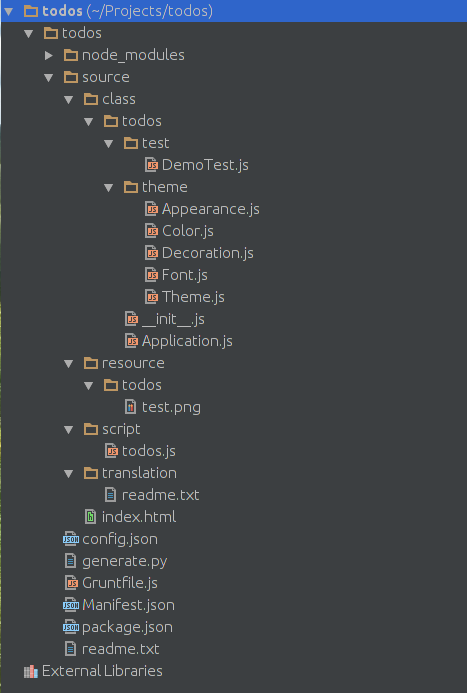 Qooxdoo. Разрабатываем TODO List - 1 Qooxdoo. Разрабатываем TODO List - 1
