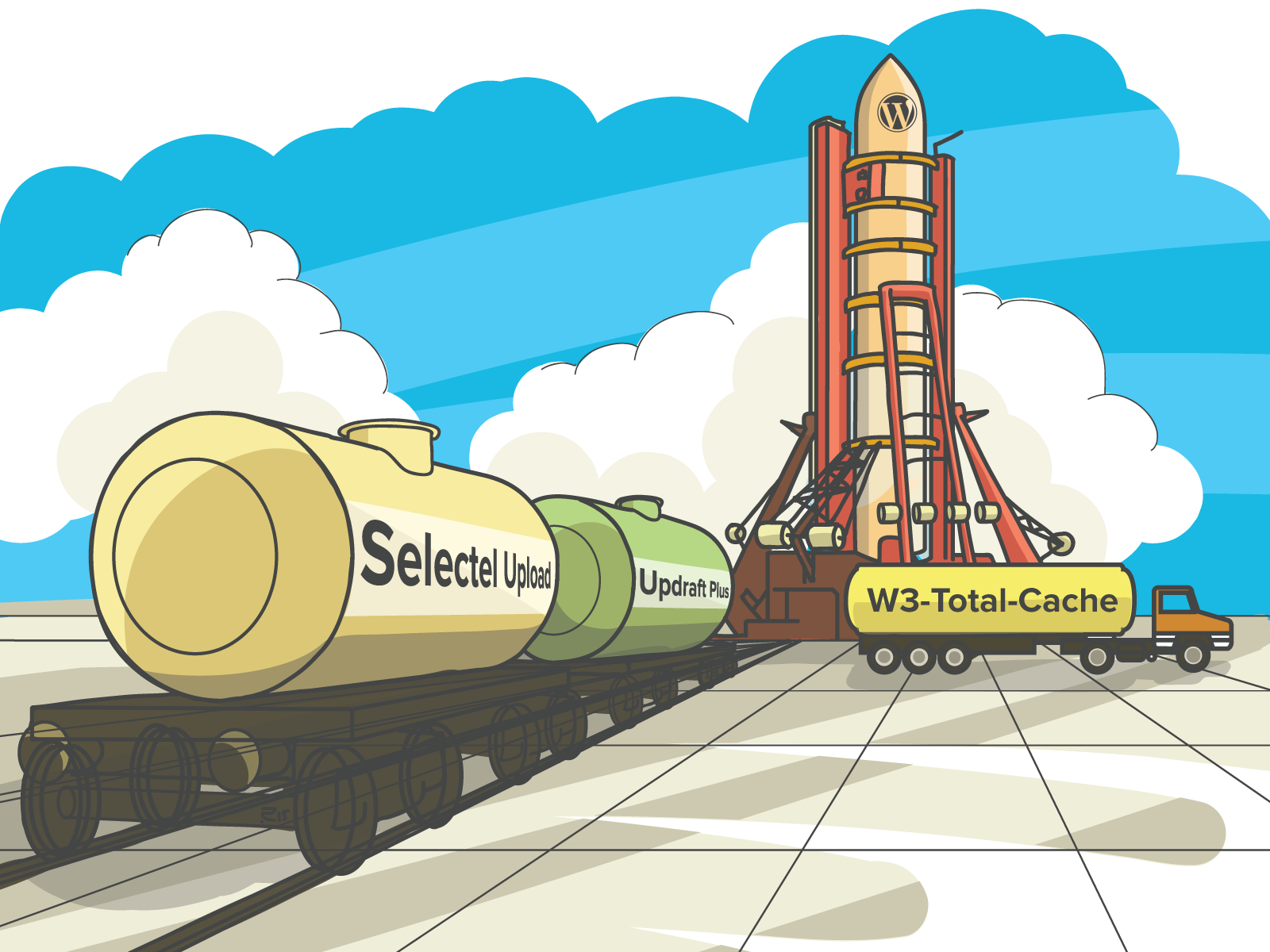 Wordpress: плагины для работы с облачным хранилищем - 1 Selectel Storage WordPress Plugins