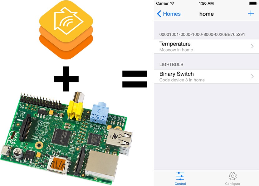 HomeKit для Z-Wave, Raspberry GPIO и устройств с HTTP API с помощью контроллера RaZberry - 1