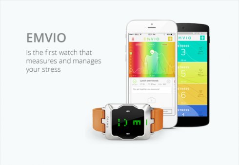 «Умные» часы Emvio помогут определить уровень стресса