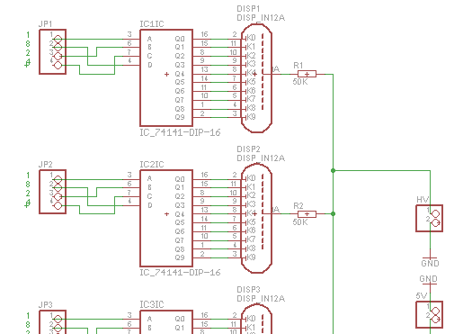 Универсальный Nixie-модуль на ИН-12 - 2