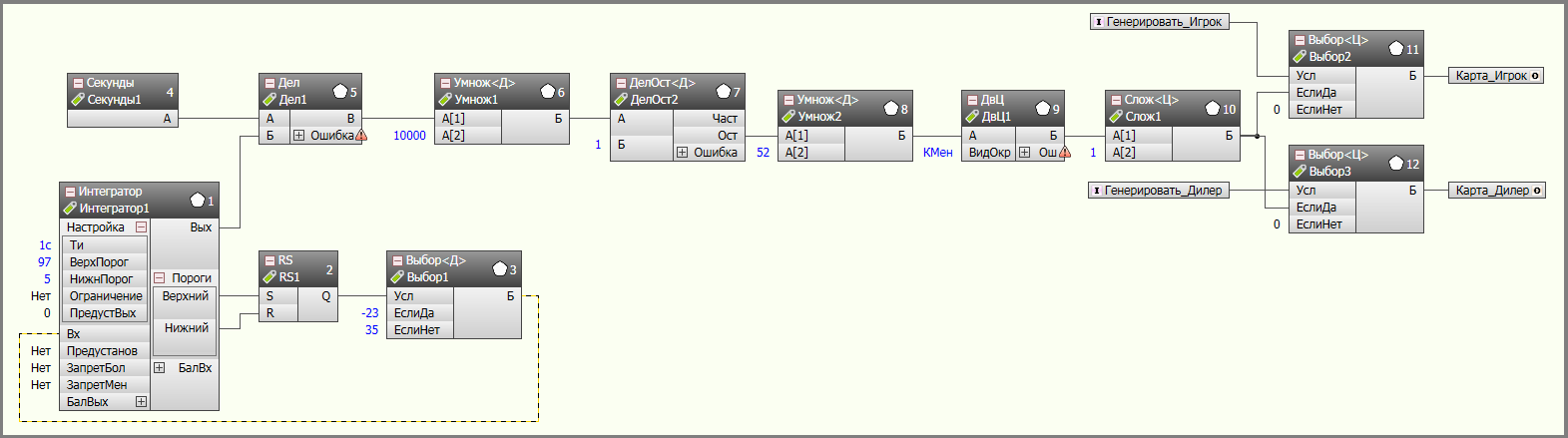Простая игра средствами ПТК «Квинт 7» - 4 Простая игра средствами ПТК «Квинт 7» - 4