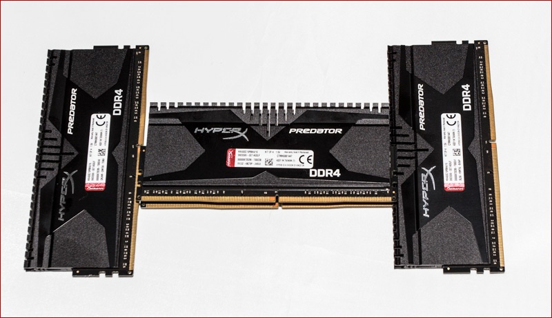 DDR3 vs. DDR4. HyperX Savage vs HyperX Predator - 10
