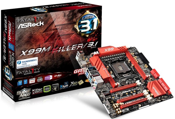 ASRock X99M Killer USB 3.1