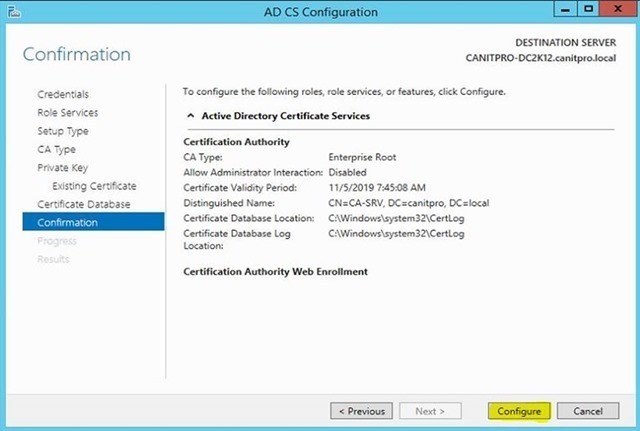 Шаг за шагом: Миграция Active Directory Certificate Service с Windows Server 2003 на Windows Server 2012 R2 - 31