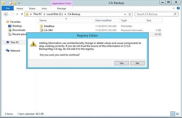 Шаг за шагом: Миграция Active Directory Certificate Service с Windows Server 2003 на Windows Server 2012 R2 - 37