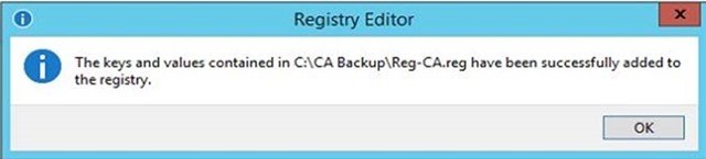 Шаг за шагом: Миграция Active Directory Certificate Service с Windows Server 2003 на Windows Server 2012 R2 - 38