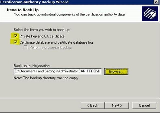Шаг за шагом: Миграция Active Directory Certificate Service с Windows Server 2003 на Windows Server 2012 R2 - 5