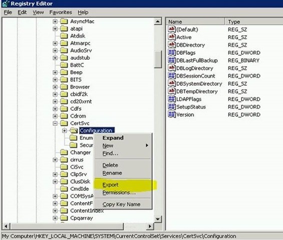 Шаг за шагом: Миграция Active Directory Certificate Service с Windows Server 2003 на Windows Server 2012 R2 - 8