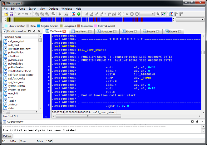 Reverse Engineering ESP8266 — часть 2 - 4