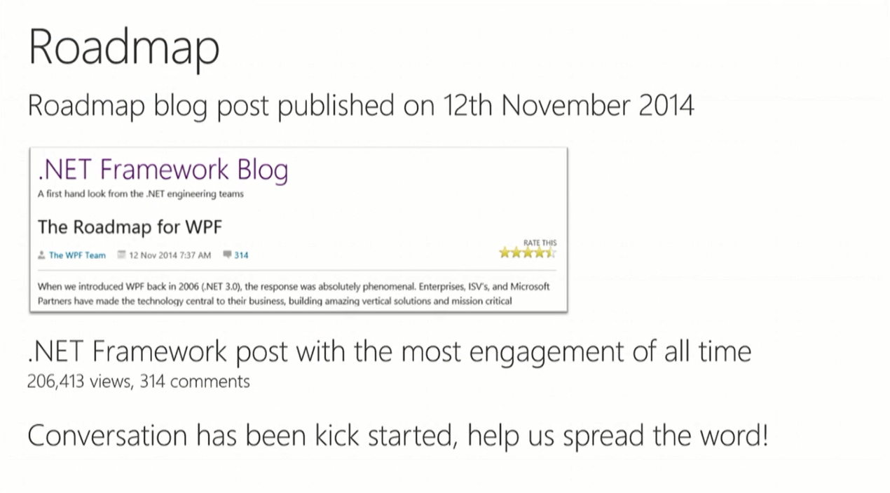 WPF 4.6 и дальнейшие планы - 1 WPF 4.6 и дальнейшие планы - 1