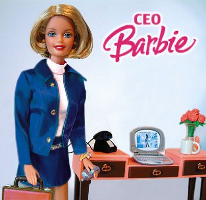 Женщина-руководитель от Google Search: кукла Барби как CEO - 1