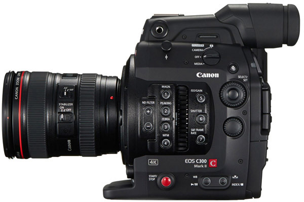 Продажи камер Canon EOS C300 Mark II стартуют в сентябре по цене $20 000