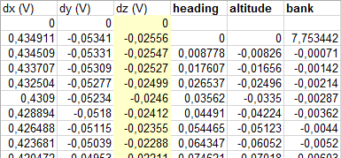 Имитация показаний датчиков с помощью массива точек пути - 18 Имитация показаний датчиков с помощью массива точек пути - 18