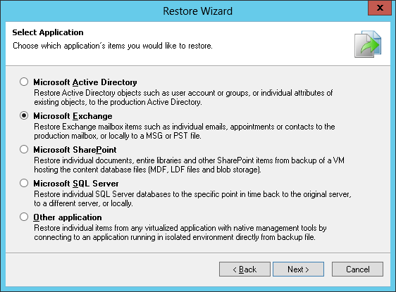 Резервное копирование и восстановление виртуализованного Microsoft Exchange с помощью Veeam Backup & Replication - 6