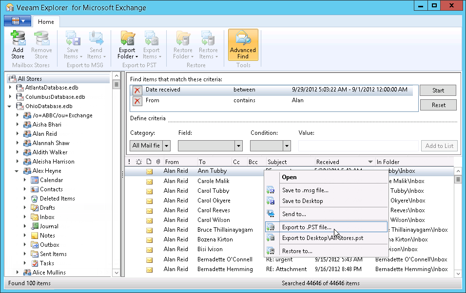 Резервное копирование и восстановление виртуализованного Microsoft Exchange с помощью Veeam Backup & Replication - 7