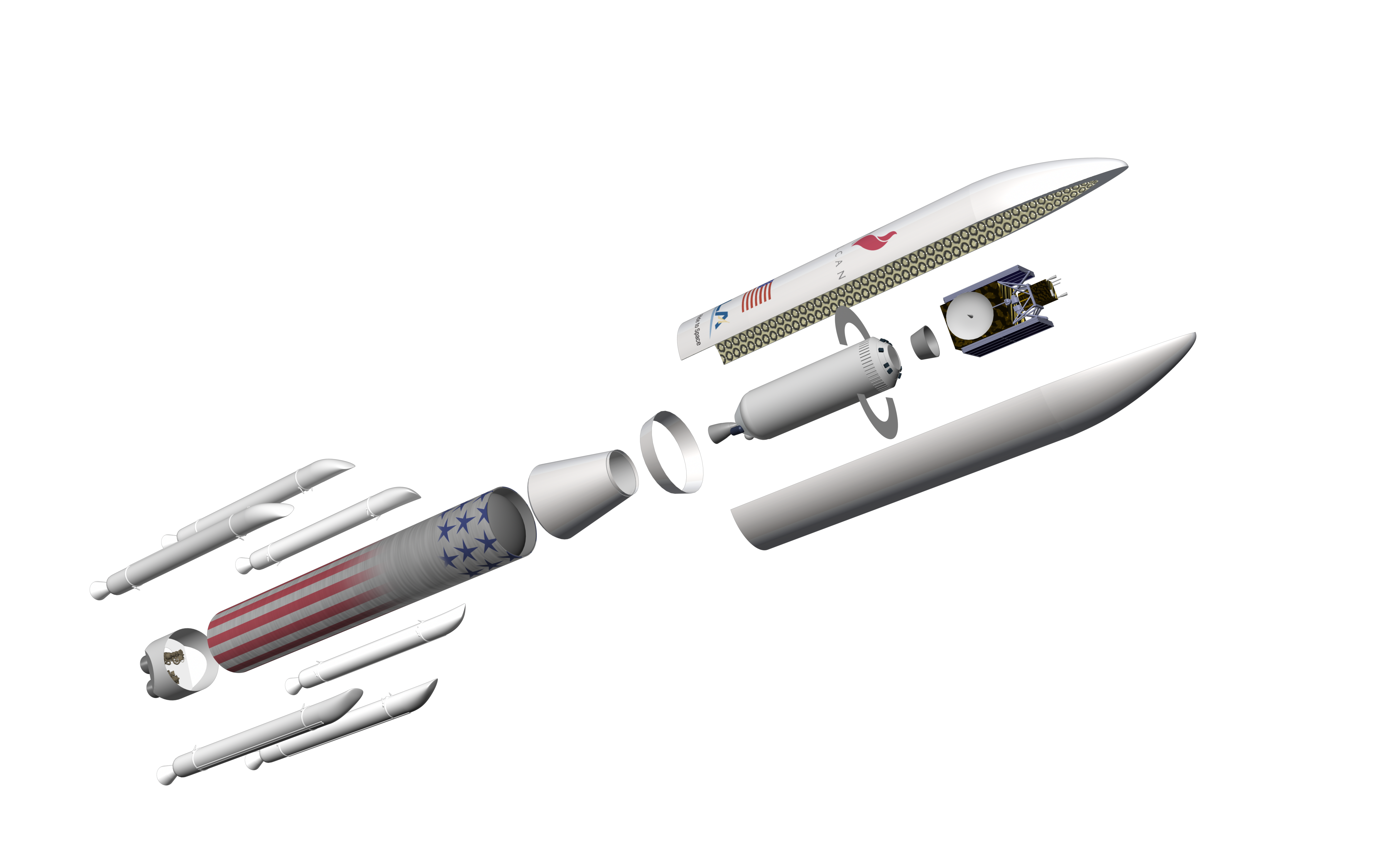 Новая повторно используемая ракета Vulcan - 5