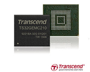 Transcend представила встраиваемые накопители eMMC EMC210, соответствующие спецификации eMMC 4.51 - 1