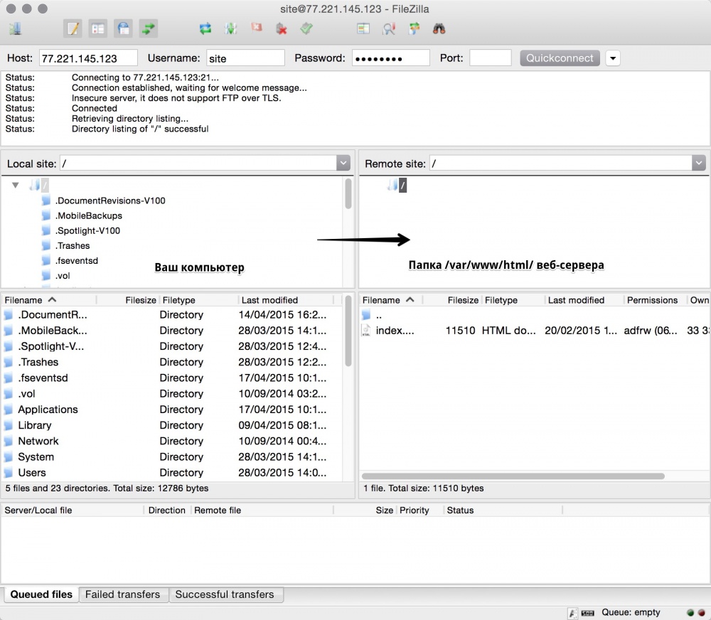 Запускаем сайт на облачном VPS от Infobox за 10 минут - 7 Запускаем сайт на облачном VPS от Infobox за 10 минут - 7