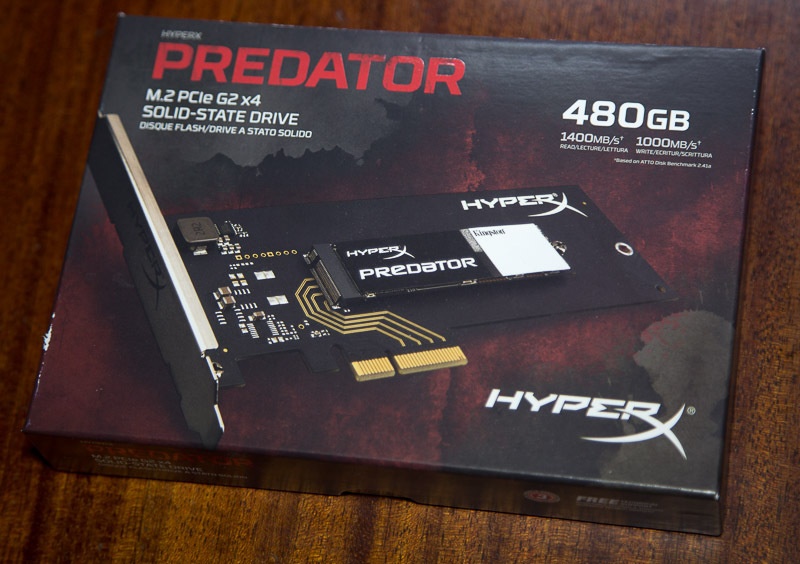 Обзор твердотельного накопителя HyperX Predator PCI-E - 1