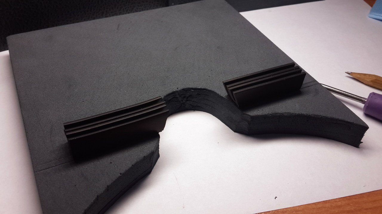 Очки виртуальной реальности своими руками: Этиленвинилацетат + ПВХ - 4 image