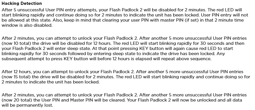 Corsair PadLock 2 – флешка с возможностью мгновенного уничтожения данных - 7 image
