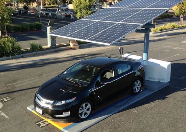 В Сан-Франциско появились бесплатные зарядные станции на солнечных батареях для электромобилей - 1