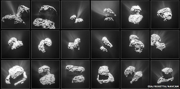 Rosetta зафиксировала выброс вещества Кометы Чурюмова-Герасименко - 1