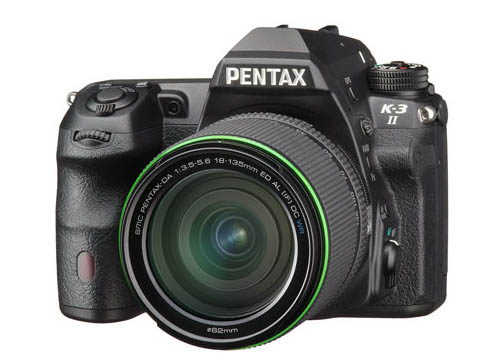 Камера Pentax K-3 II имеет режим съемки с повышением разрешения сдвигом датчика изображения