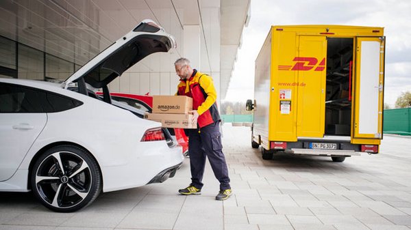 Amazon Audi DHL