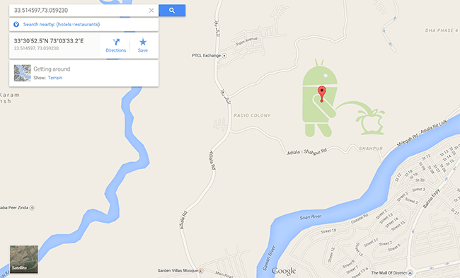 Android-бот на Google Maps унижает Apple - 1