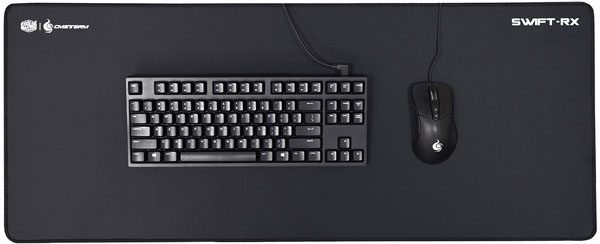 Серию Cooler Master CM Storm Swift-RX пополнил коврик размерами 900 x 360 мм