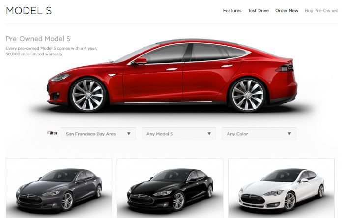 Tesla запустила продажу подержанных электрокаров через Интернет - 1