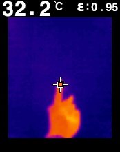 Изображение с FLIR TG165