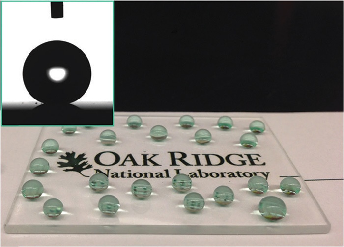 Изобретено водоотталкивающее (супергидрофобное) стекло - 1 Изобретено водоотталкивающее (супергидрофобное) стекло - 1