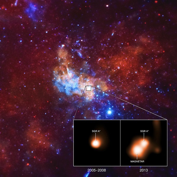 Магнетар возле сверхмассивной чёрной дыры ведёт себя странно - 1