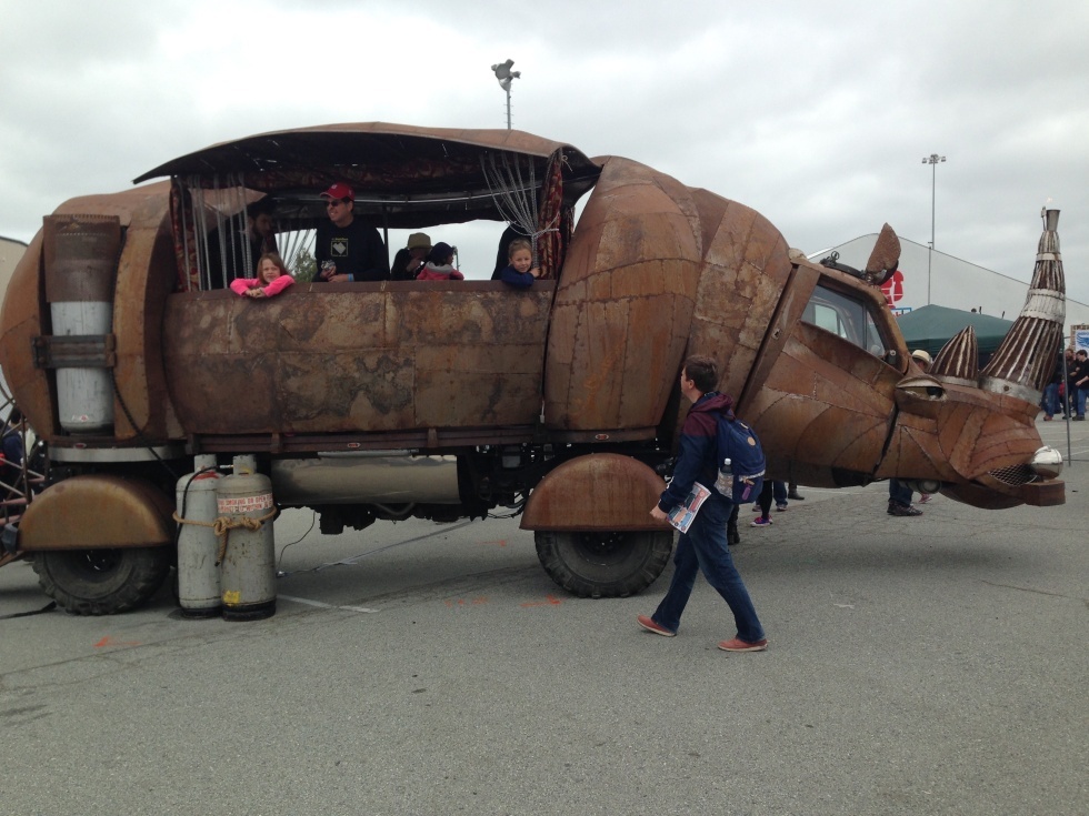 Maker Faire-2015: гигантские стреляющие роботы и другие интересные экспонаты - 7 Maker Faire-2015: гигантские стреляющие роботы и другие интересные экспонаты - 7