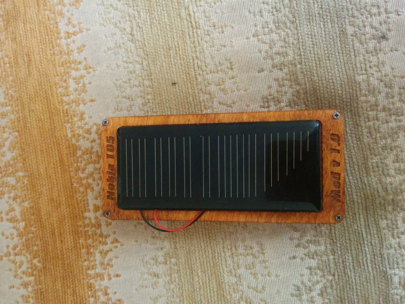 Nokia 105: деревяный телефон гика - 7 image