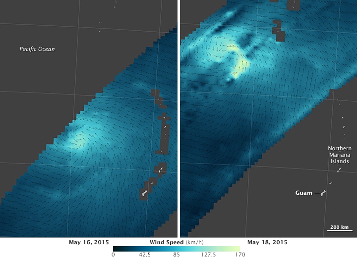 Спутник NASA заглянул в глаз тайфуна - 2